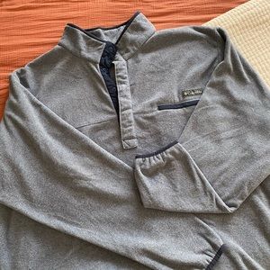 XXL Columbia Men's Snap Fleece